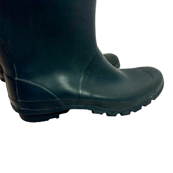 Women’s Hunter size 9 tall black rain boots preowned - Picture 7 of 11